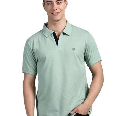 Men's Cotton Regular Fit Polo T-Shirt